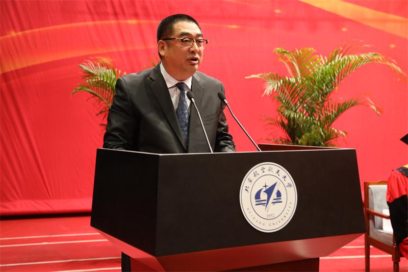 思路決定出路，想法決定干法--科達(dá)潔能董事長邊程出席北航2017-2018學(xué)年研究生畢業(yè)典禮